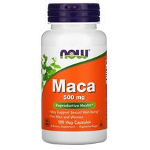 Maca 500 mg Мака 500 мг NOW Foods 100 капсул Maca 500 mg Мака 500 мг NOW Foods 100 капсул