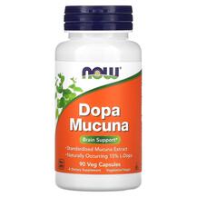 Мукуна Dopa Mucuna NOW Foods 90 капсул