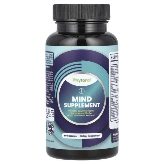 Основное фото товара Phytoral, Поддержка мозга, Mind Supplement, 60 капсул