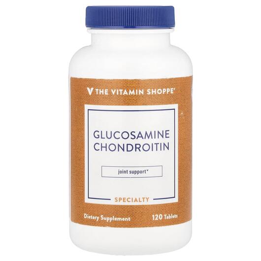 Основне фото товара Glucosamine Chondroitin Основне фото товара Glucosamine Chondroitin, Глюкозамін Хондроітин, 120 таблеток