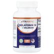 Фото товару Vitamatic, Melatonin 10 + Valerian, Мелатонін, 120 таблеток