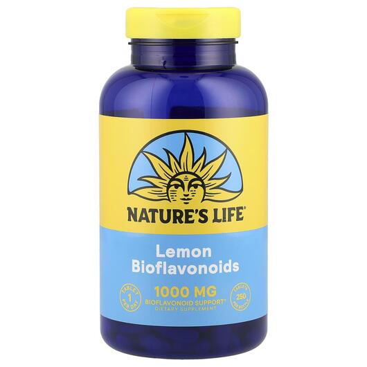 Основне фото товара Natures Life, Bioflavonoids 1000 mg, Біофлавоноїди, 250 таблеток