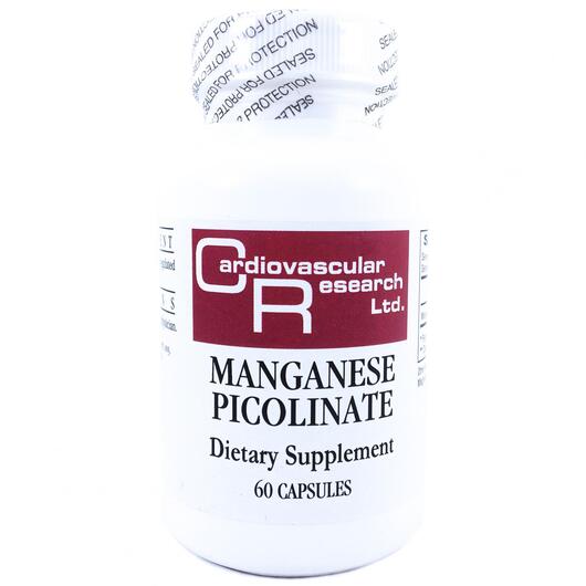 Основне фото товара Manganese Picolinate, Пиколинат Марганця, 60 капсул