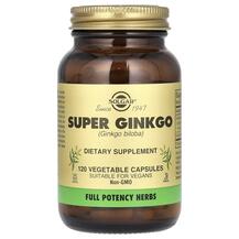 Super Ginkgo Супер Гинкго Билоба Solgar 120 капсул