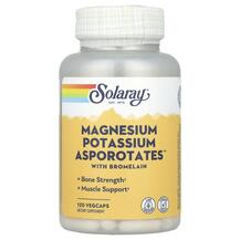 Магній Калій Magnesium Potassium Asporotates Solaray