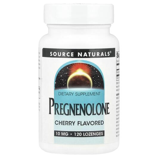 Основное фото товара Прегненолон, Pregnenolone Cherry Flavored 10 mg, 120 леденцов