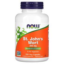 St. John's Wort 300 mg Зверобой 300 мг NOW Foods