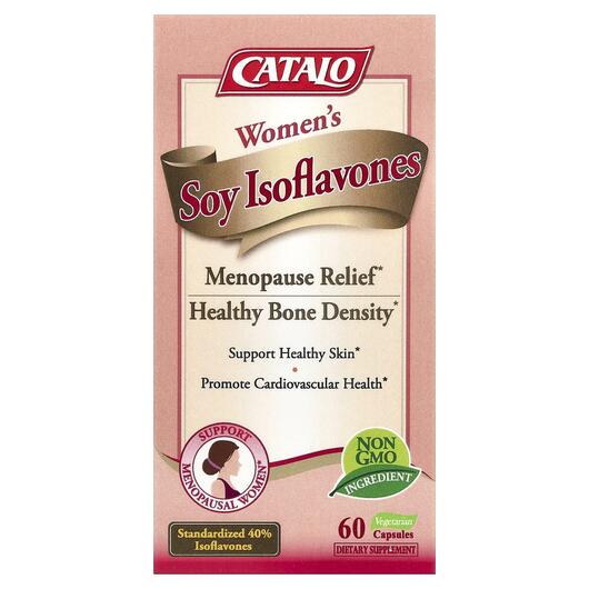 Основное фото товара CATALO, Соевые изофлавоны, Women's Soy Isoflavones, 60 капсу