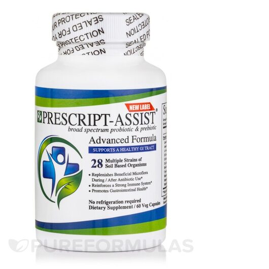 Основное фото товара SBO Probiotic Основное фото товара Prescript-Assist, Пробиотики, SBO Probiotic, 60 капсул