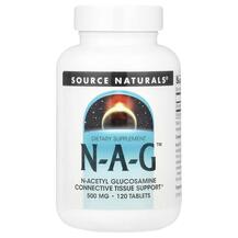 N-A-G 500 мг N-A-G 500 mg 120 Source Naturals 120 таблеток