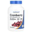 Фото товара Nutricost, Клюква, Cranberry with Vitamins C & E, 120 капсул