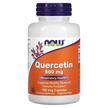Фото товару NOW Foods, Quercetin 500 mg, Кверцетин 500 мг, 100 капсул