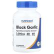Фото товара Black Garlic 2000 mg Фото товара Nutricost, Экстракт Чеснока, Black Garlic 2000 mg, 60 капсул