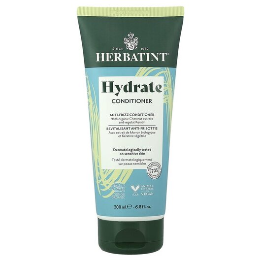 Основне фото товара Hydrate Conditioner Основне фото товара Herbatint, Hydrate Conditioner, Кондиціонер, 200 мл
