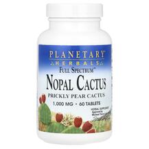 Нопал Full Spectrum Nopal Cactus 1000 mg Planetary Herbals