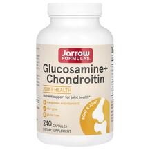 Глюкозамін Glucosamine + Chondroitin Jarrow Formulas