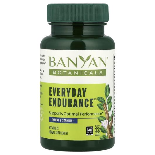Основное фото товара Everyday Endurance Основное фото товара Banyan Botanicals, Адаптоген, Everyday Endurance, 90 таблеток