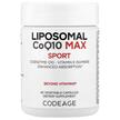 Фото товару Liposomal CoQ10 Max Фото товару CodeAge, Liposomal CoQ10 Max, Коензим CoQ10, 60 капсул