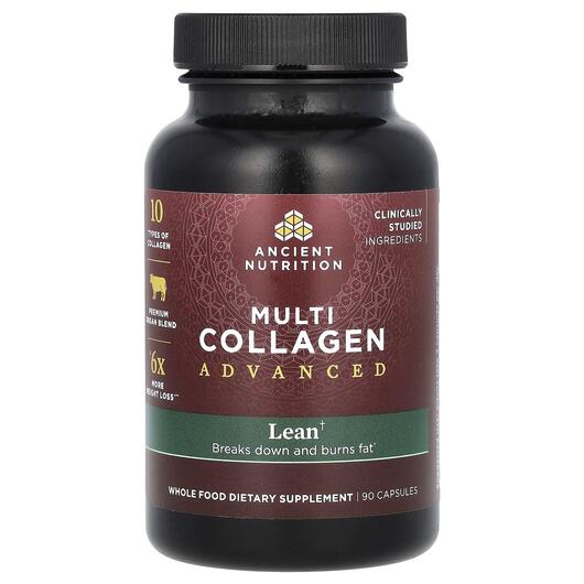 Основне фото товара Multi Collagen Advanced Lean Основне фото товара Ancient Nutrition, Multi Collagen Advanced Lean, Колаген, 90 капс