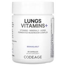 Підтримка органів дихання Vitamins Lungs CodeAge 90 капсул Підтримка органів дихання Vitamins Lungs CodeAge 90 капсул