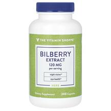 Bilberry Extract 120 mg Черника TheVitaminShoppe