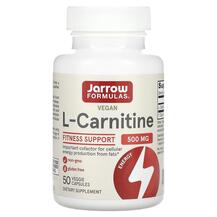 L-Carnitine 500 L-Карнитин 500 мг Jarrow Formulas