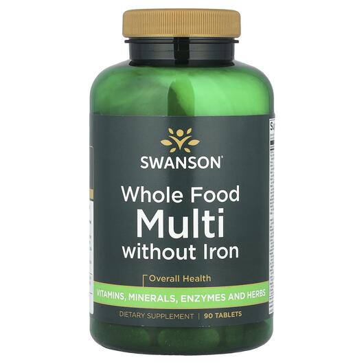 Основне фото товара Swanson, Multi Vitamin & Mineral, Мультивітаміни, 90 таблеток