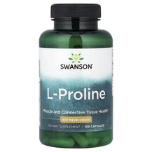 L-Пролін L-Proline 500 mg Swanson 100 капсул