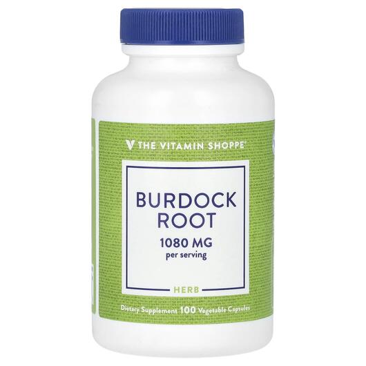 Основне фото товара TheVitaminShoppe, Burdock Root 1080 mg, Лопух, 100 капсул