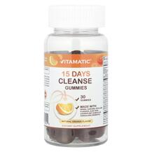 Детокс та очищення 15 Days Cleanse Gummies Natural Orange