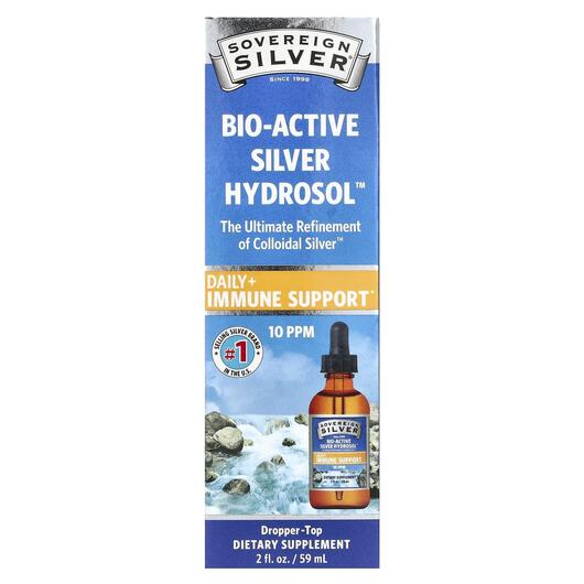 Основное фото товара Bio-Active Silver Hydrosol Dropper-Top 10 ppm Основное фото товара Bio-Active Silver Hydrosol Dropper-Top 10 ppm, Коллоидное серебро