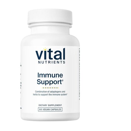Основне фото товара Vital Nutrients, Immune Support, Підтримка імунітету, 60 капсул