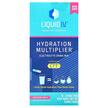 Фото товару Hydration Multiplier Electrolyte Drink Mix Passion Fruit Фото товару Liquid I.V., Hydration Multiplier, Електроліти, 10 шт