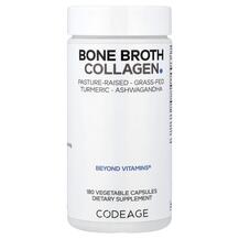 Зміцнення кісток Bone Broth Collagen CodeAge 180 капсул