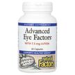 Фото товару Natural Factors, Advanced Eye Factors, Підтримка зору, 60 капсул