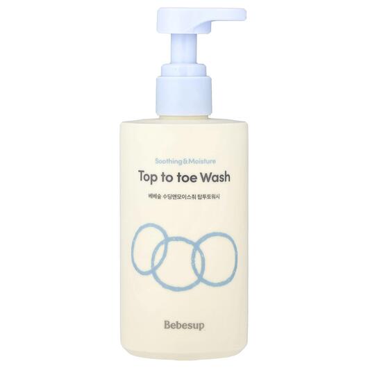 Основне фото товара Top To Toe Wash For Baby Основне фото товара Bebesup, Top To Toe Wash For Baby, Шампунь для дітей, 300 мл