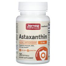 Astaxanthin 12 mg Астаксантин 12 мг Jarrow Formulas Astaxanthin 12 mg Астаксантин 12 мг Jarrow Formulas