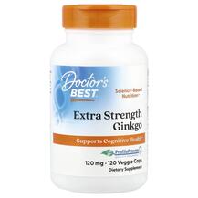 Extra Strength Ginkgo 120 Гинкго Билоба Doctor's Best