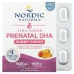 Фото товару Zero Sugar Prenatal DHA Strawberry Orange, Вітаміни для вагітних,
