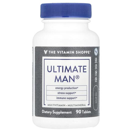 Основное фото товара Ultimate Man Multivitamin & Multimineral Основное фото товара Ultimate Man Multivitamin & Multimineral, Минеральные добавки