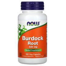 Burdock Root 430 mg Корень лопуха 430 мг NOW Foods