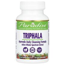 Triphala Трифала Paradise Herbs 60 Вегетарианская капсула Triphala Трифала Paradise Herbs 60 Вегетарианская капсула