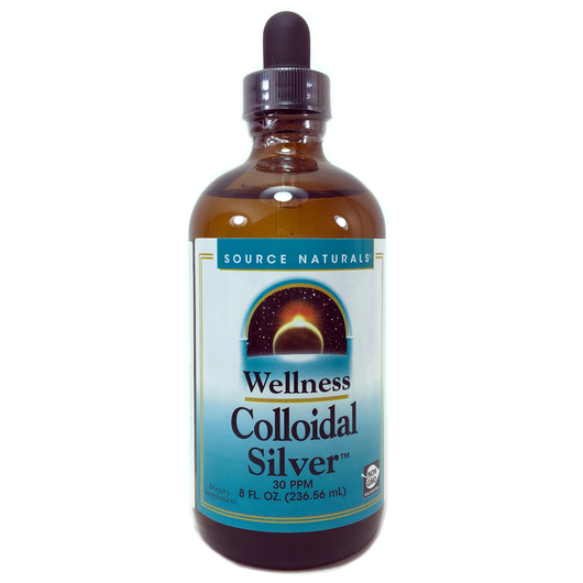 Основне фото товара Wellness Colloidal Silver 30 Ppm Основне фото товара Wellness Colloidal Silver 30 Ppm, Колоїдне срібло, 236.56 мл