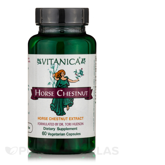 Основное фото товара Vitanica, Конский каштан, Horse Chestnut, 60 капсул