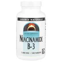 Niacinamide B-3 Timed Release 1500 mg Ниацинамид Source