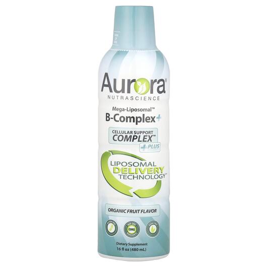 Основное фото товара Aurora Nutrascience, B-комплекс, Mega-Liposomal B-Complex+, 480 м