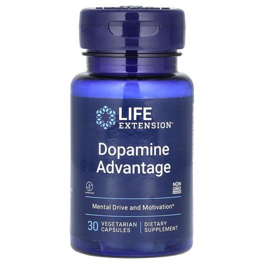 Основное фото товара Dopamine Advantage Основное фото товара Life Extension, Поддержка дофамина, Dopamine Advantage, 30 капсул