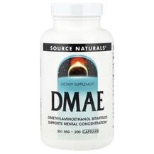 ДMAE 351 мг DMAE 351 mg Source Naturals 200 капсул ДMAE 351 мг DMAE 351 mg Source Naturals 200 капсул