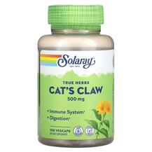 Котячий кіготь 500 мг Cat's Claw 500 mg Solaray 100 капсул