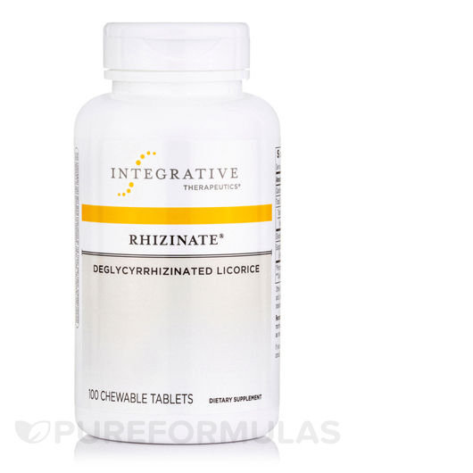 Основне фото товара Rhizinate Deglycyrrhizinated Licorice, Лакриця, 100 таблеток